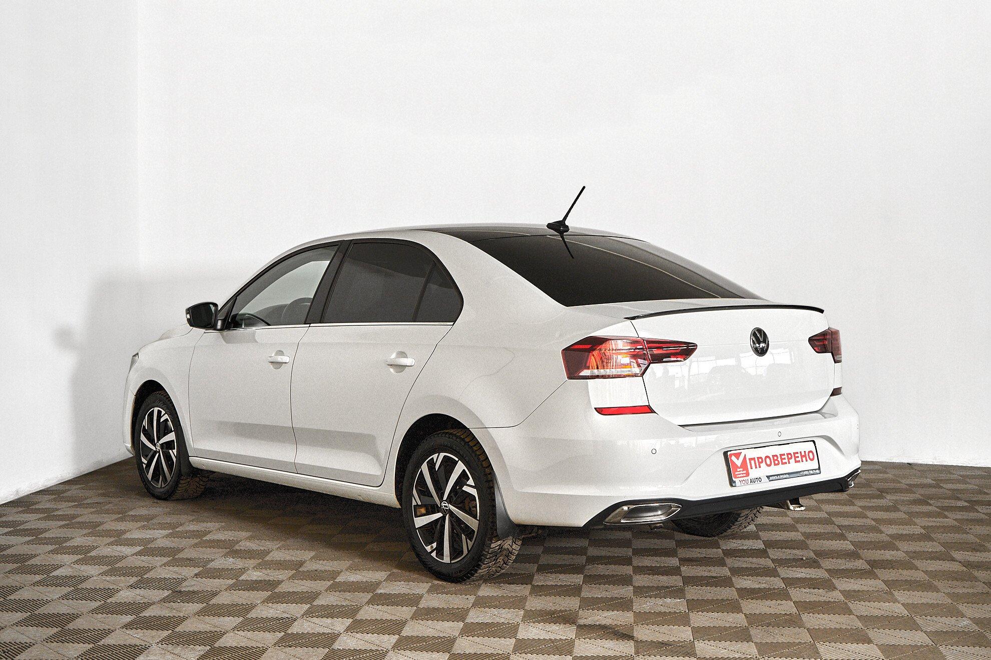 Volkswagen Polo 2021, белый