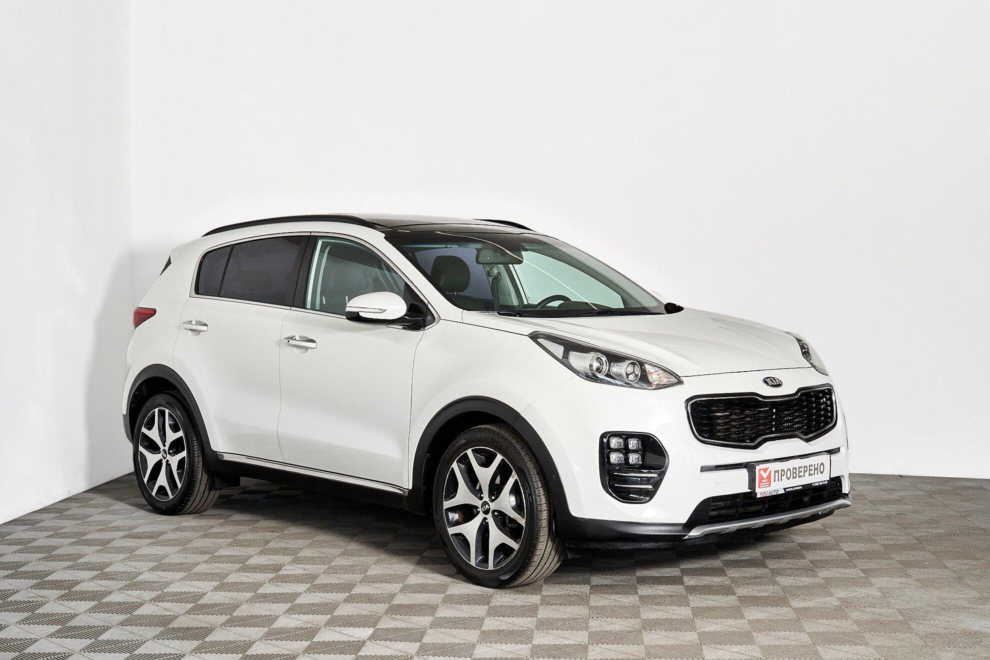 Kia Sportage 2016, белый