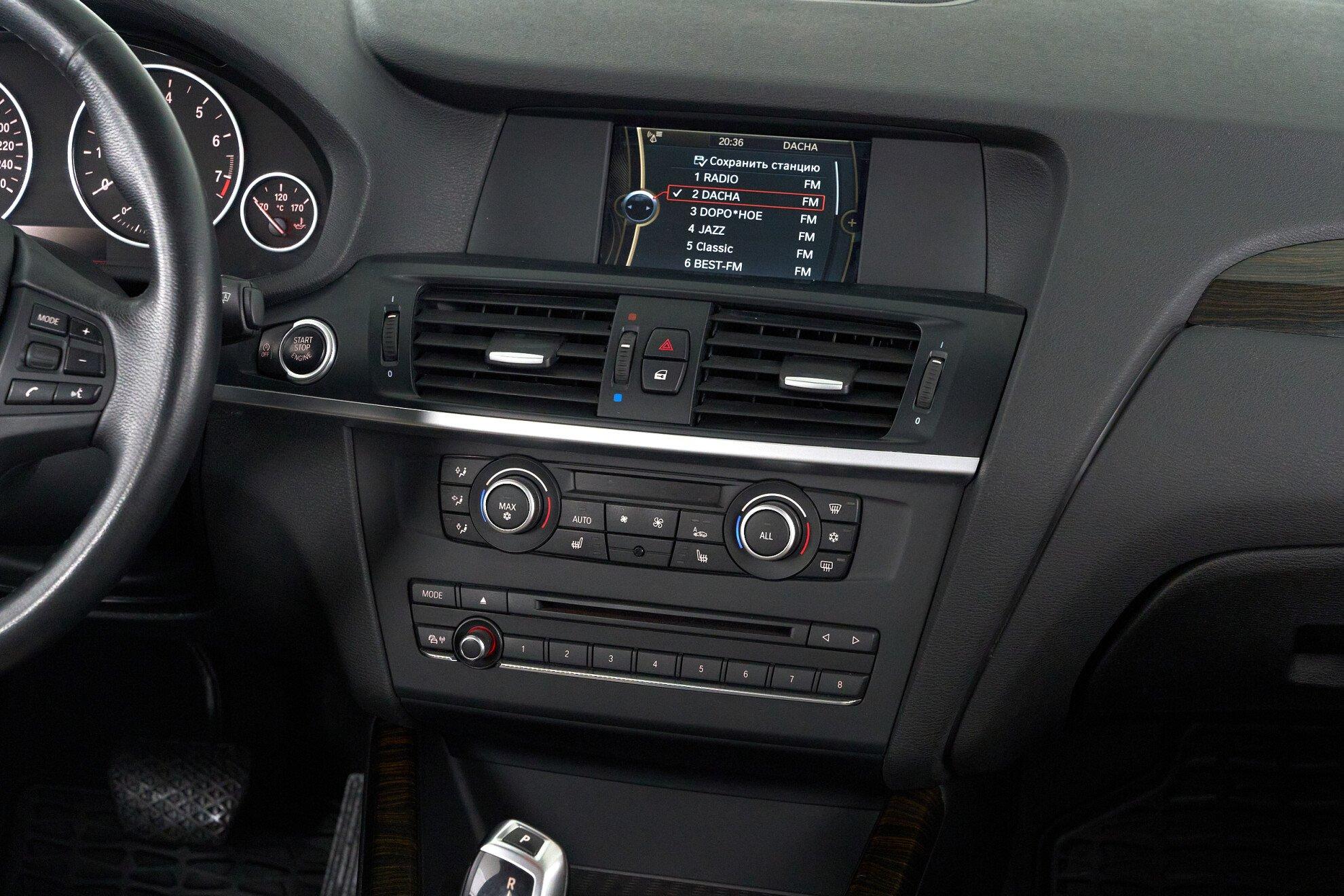 BMW X3 2011, черный