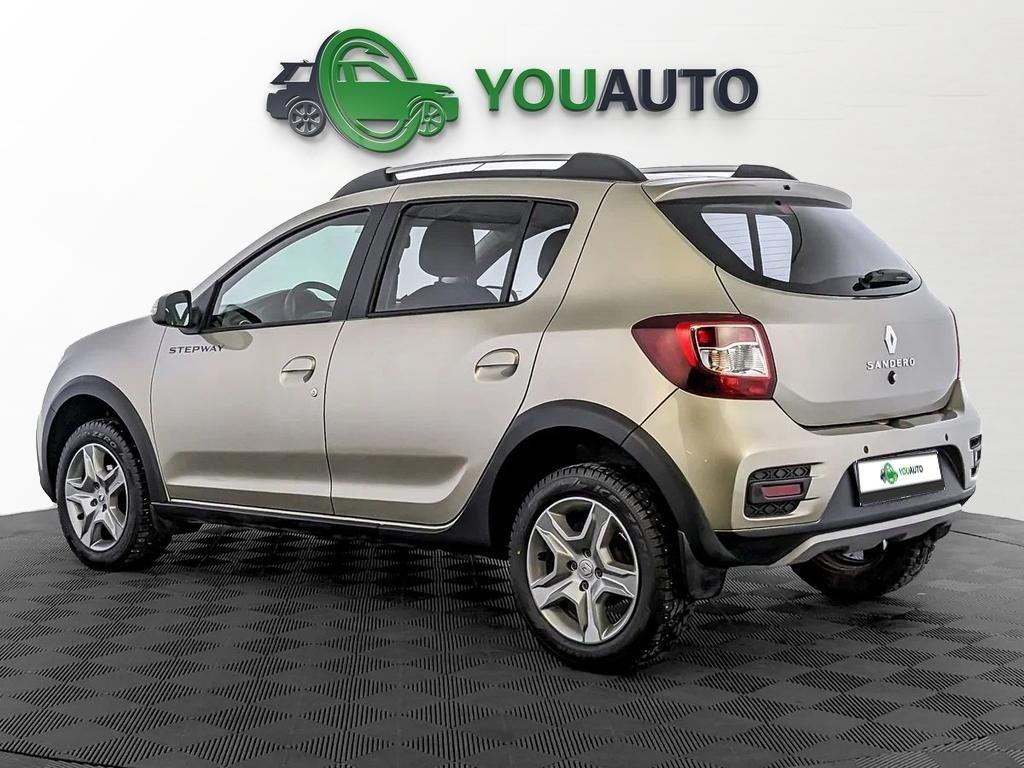 Renault Sandero 2018, бежевый