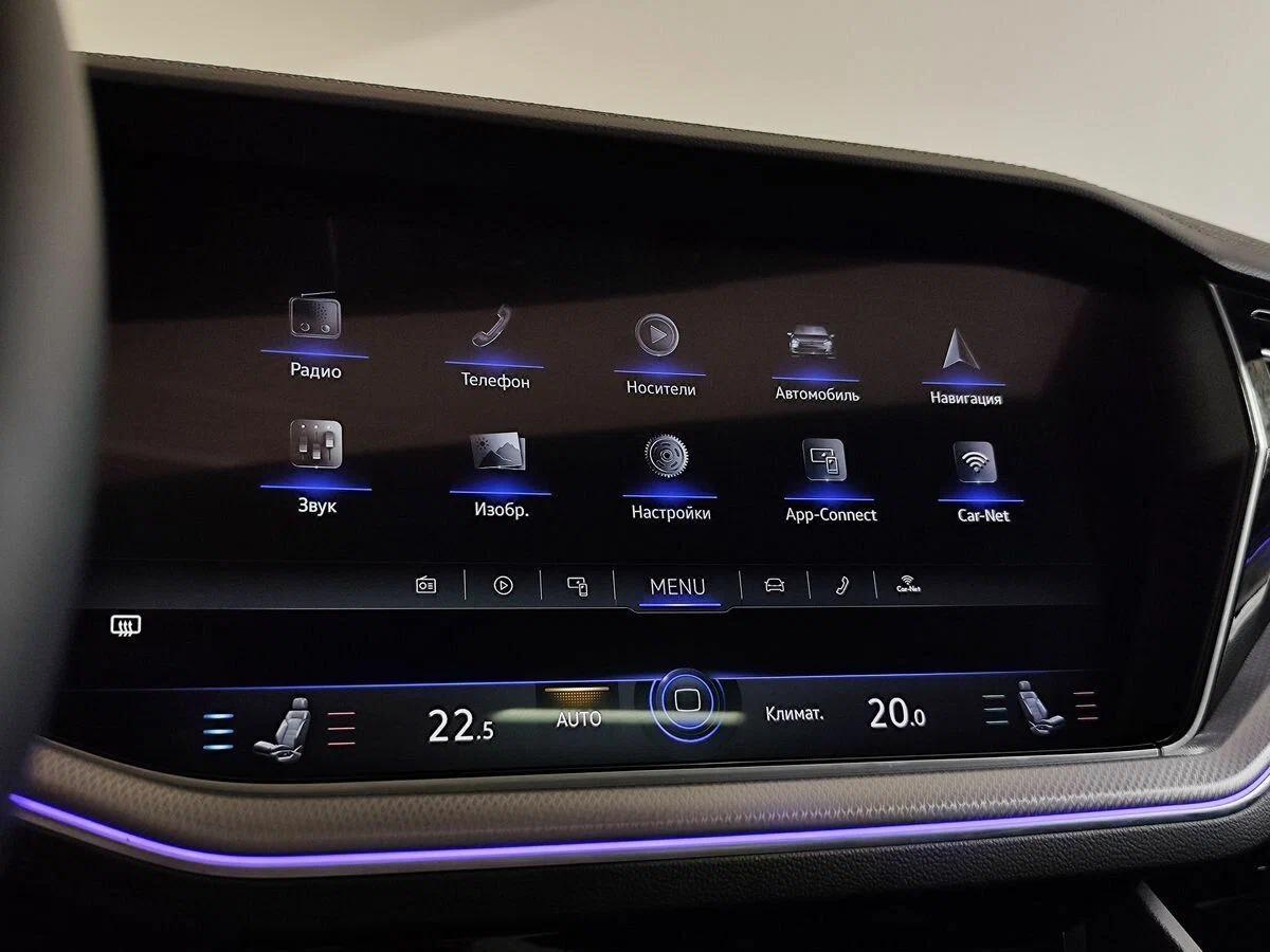 Volkswagen Touareg 2021, черный
