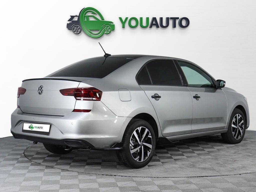 Volkswagen Polo 2021, серебряный