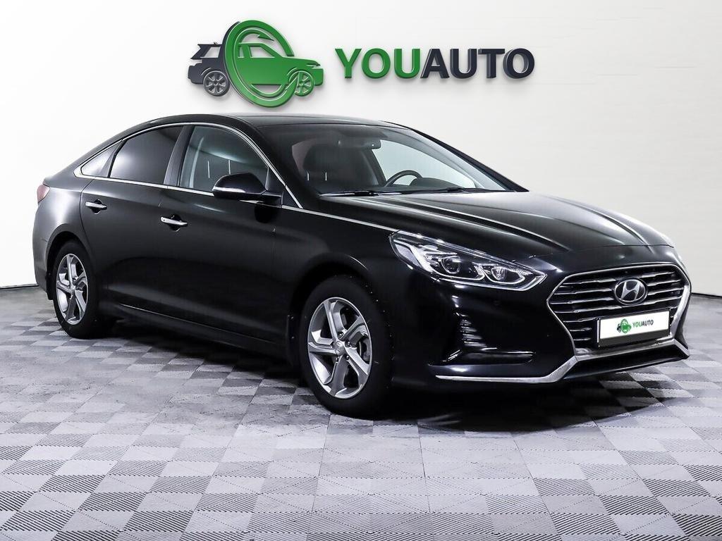 Hyundai Sonata 2019, черный