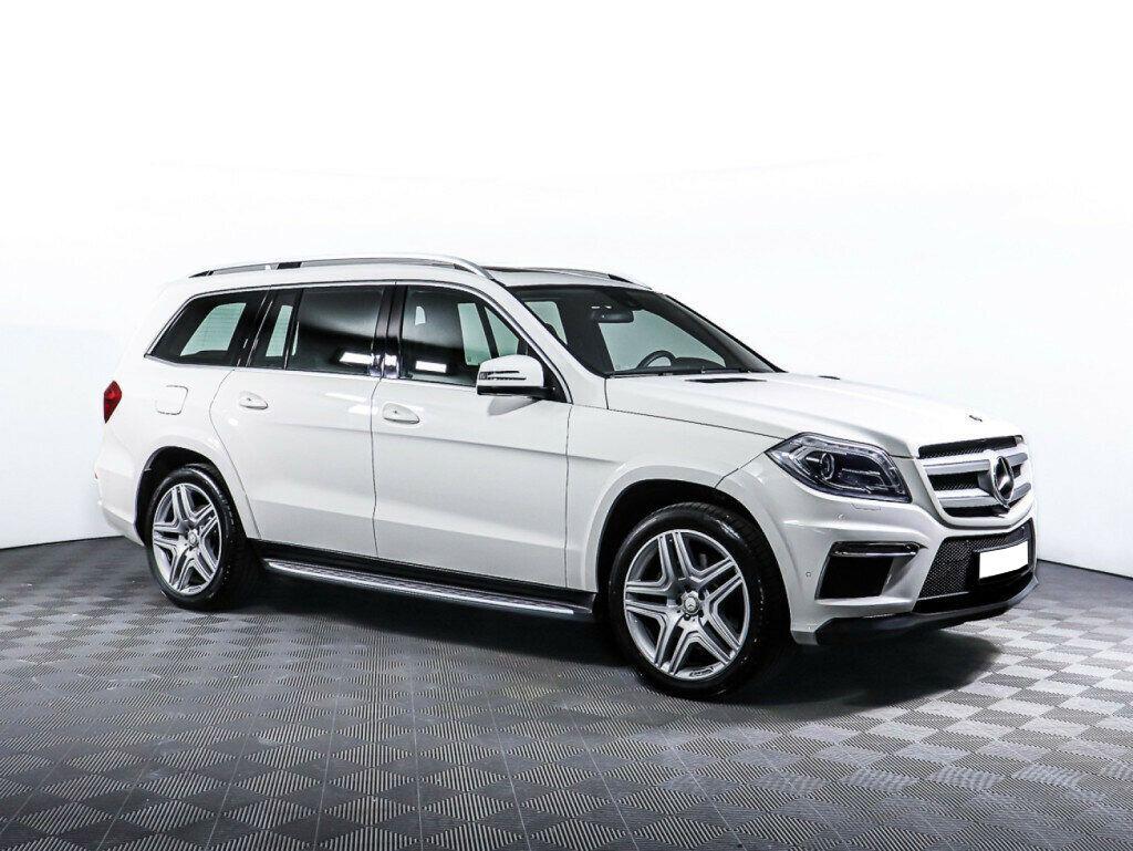 Mercedes-Benz GL-Класс 2014, белый