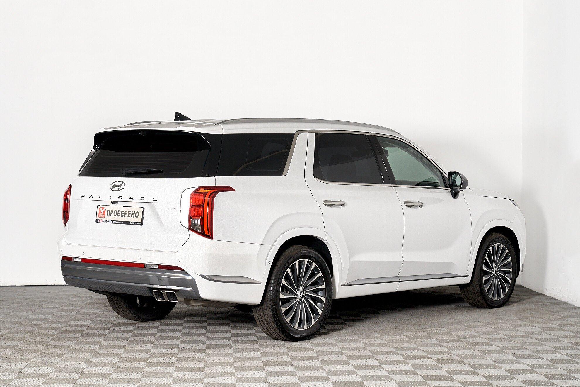 Hyundai Palisade 2023, белый