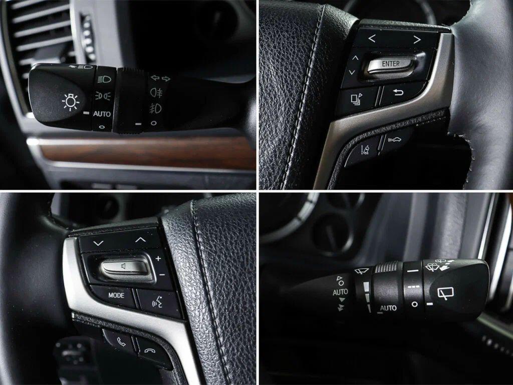 Toyota Land Cruiser 2019, черный