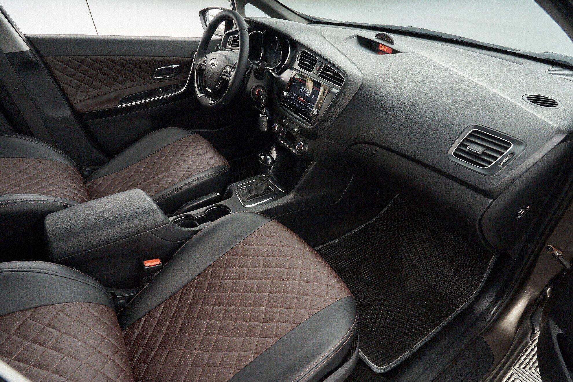 Kia Ceed 2014, коричневый