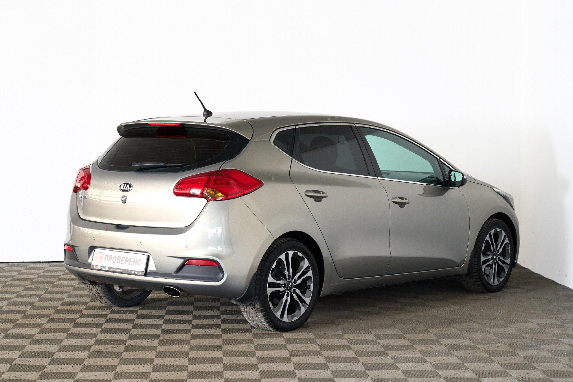 Kia Ceed 2013, серебряный