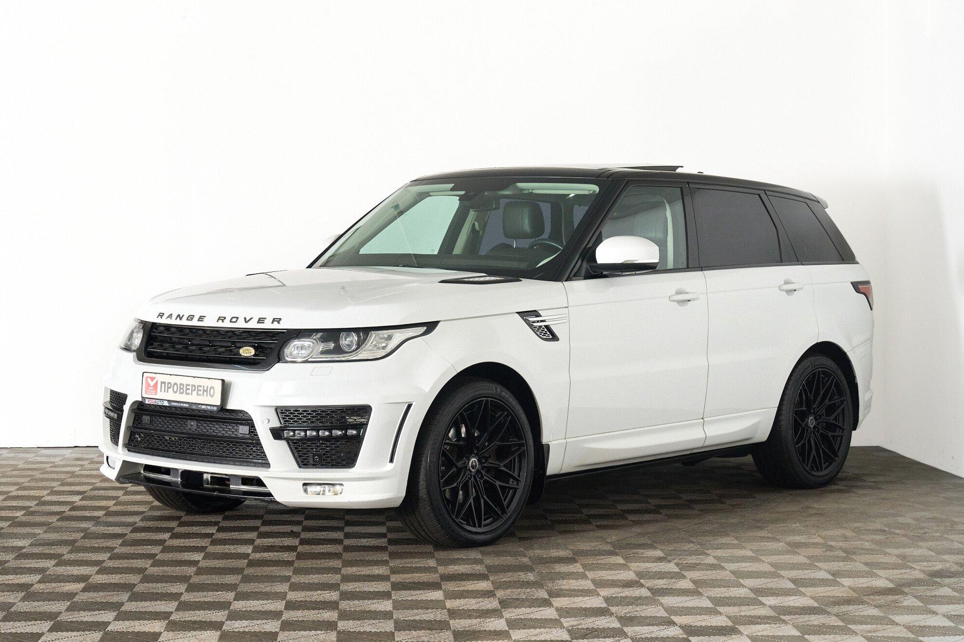 Land Rover Range Rover Sport 2016, белый