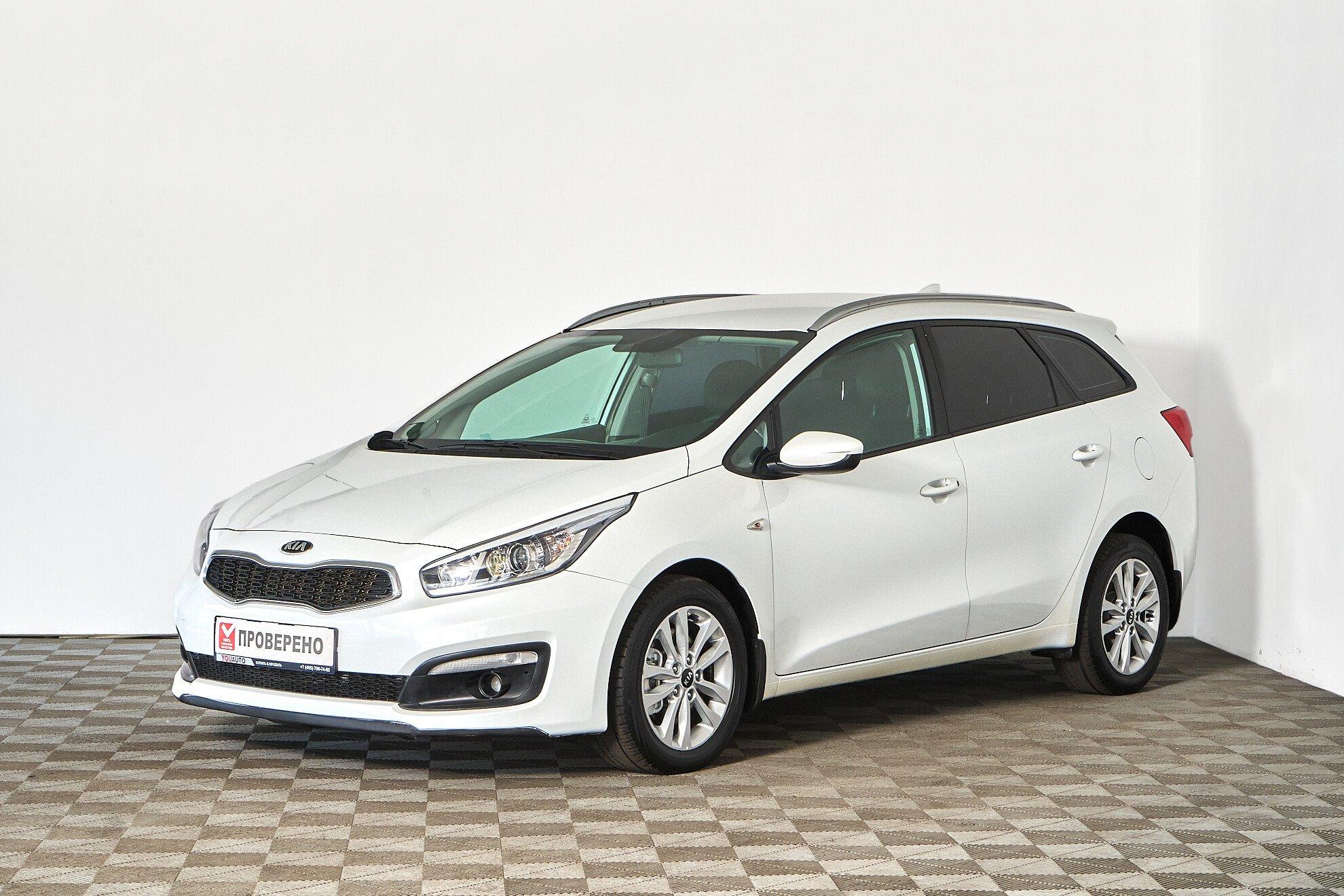 Kia Ceed 2018, белый
