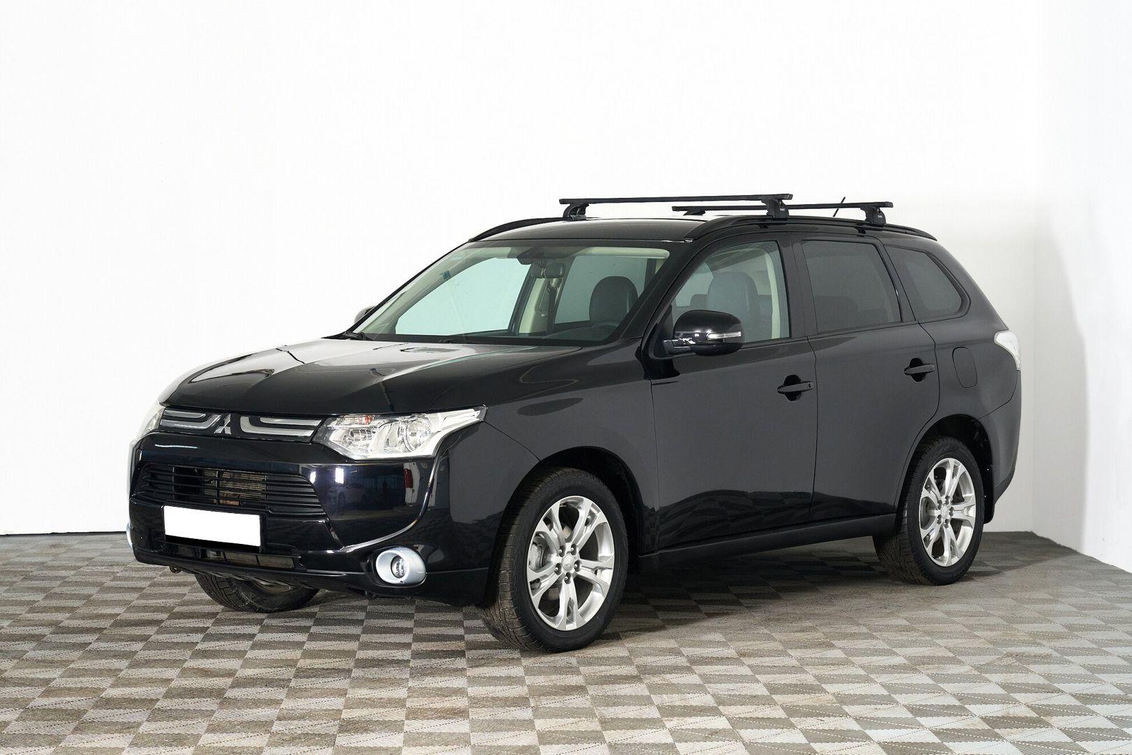Mitsubishi Outlander 2014, черный