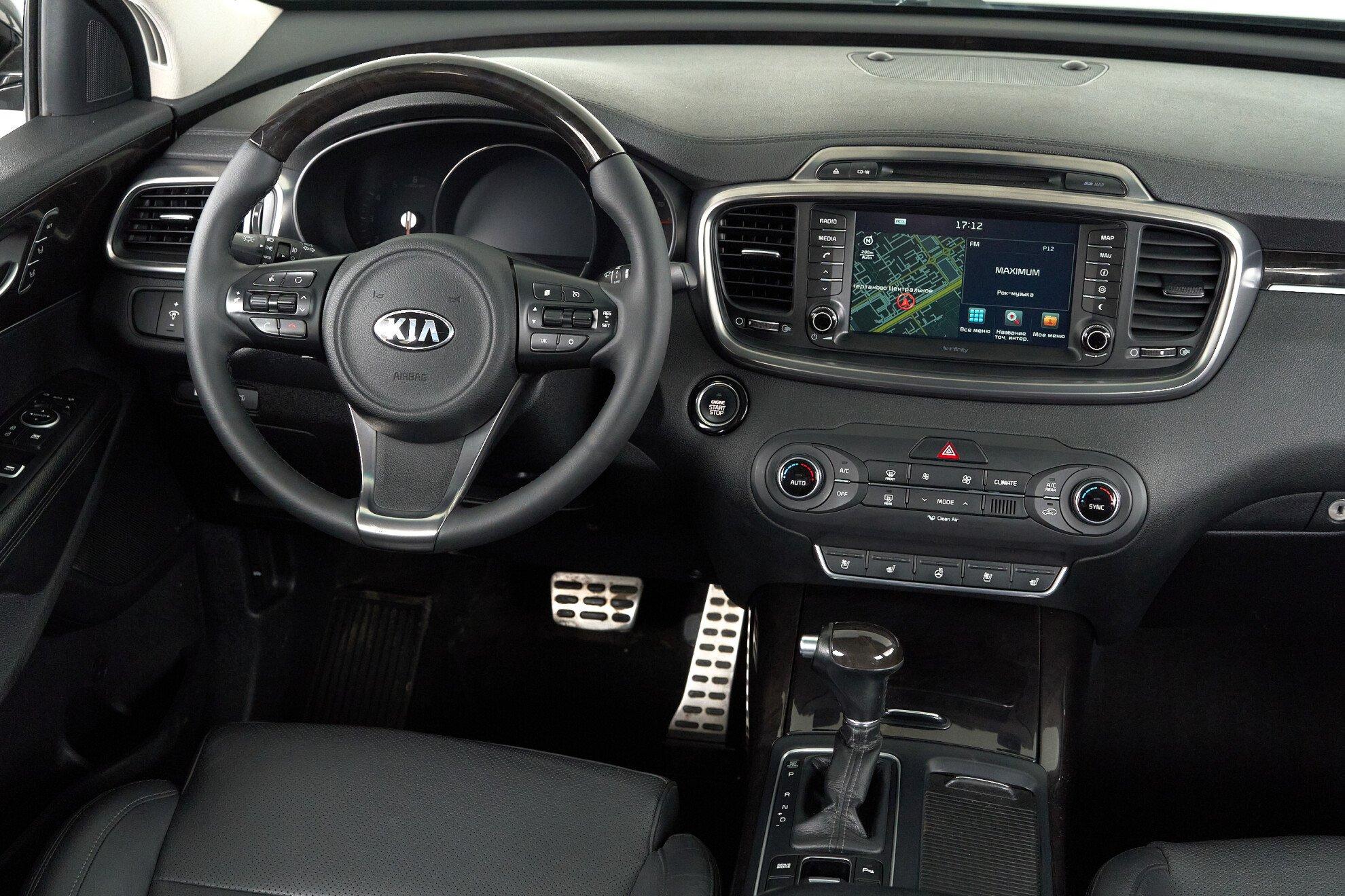Kia Sorento 2015, серый