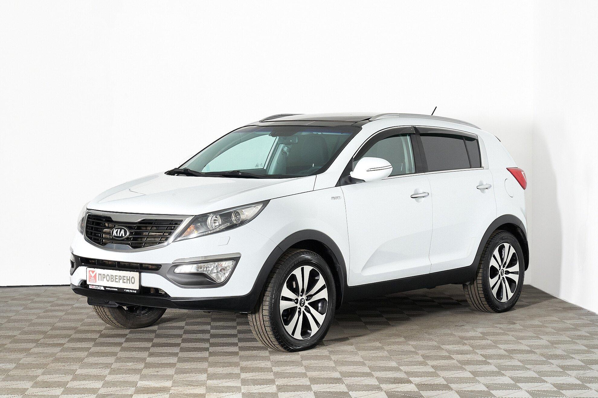 Kia Sportage 2014, белый