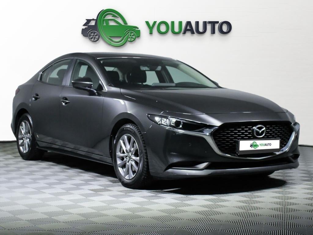 Mazda 3 2019, серый