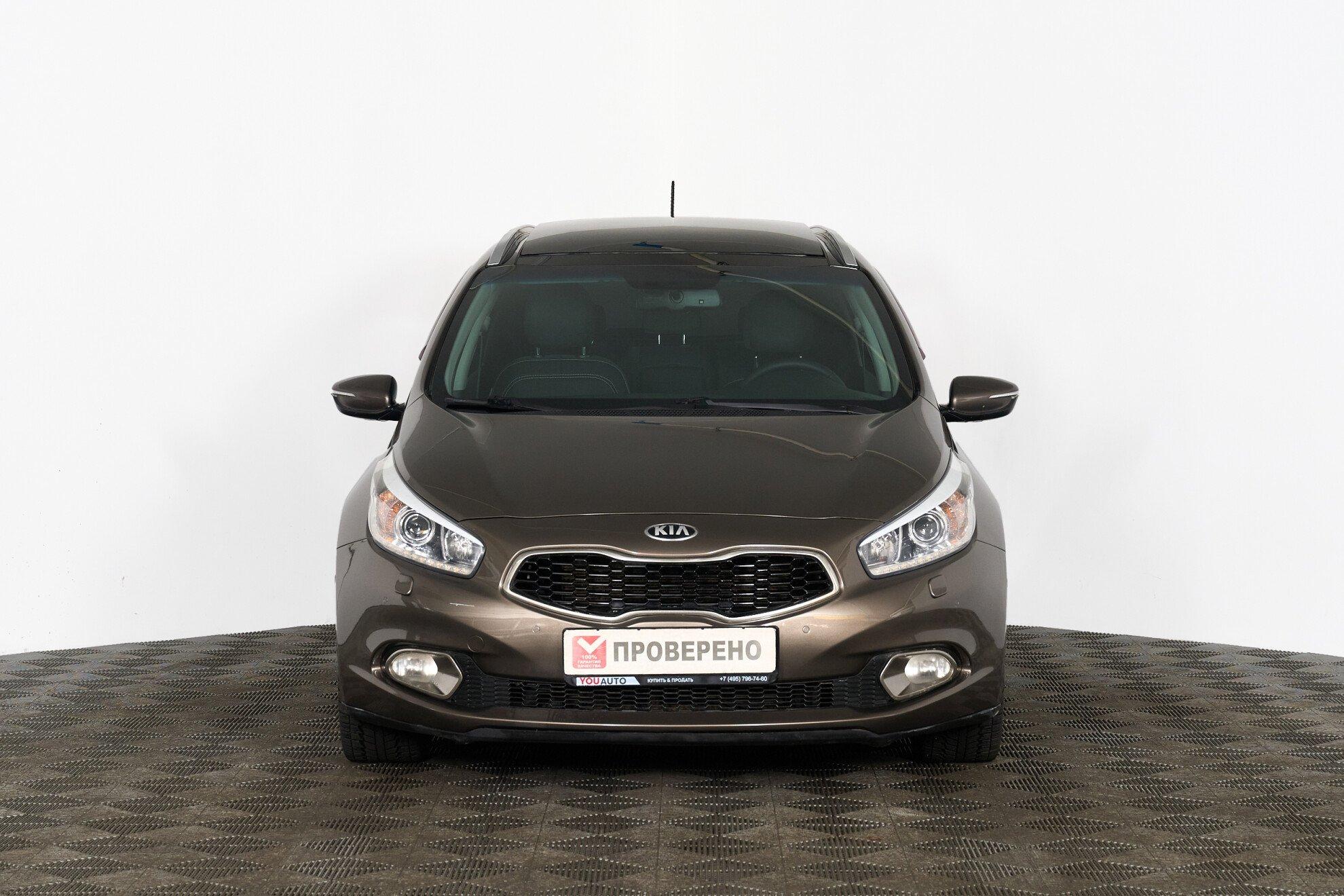 Kia Ceed 2014, коричневый