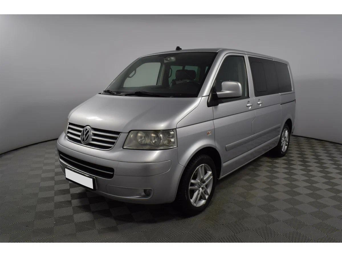 Volkswagen Multivan 2009, серебряный