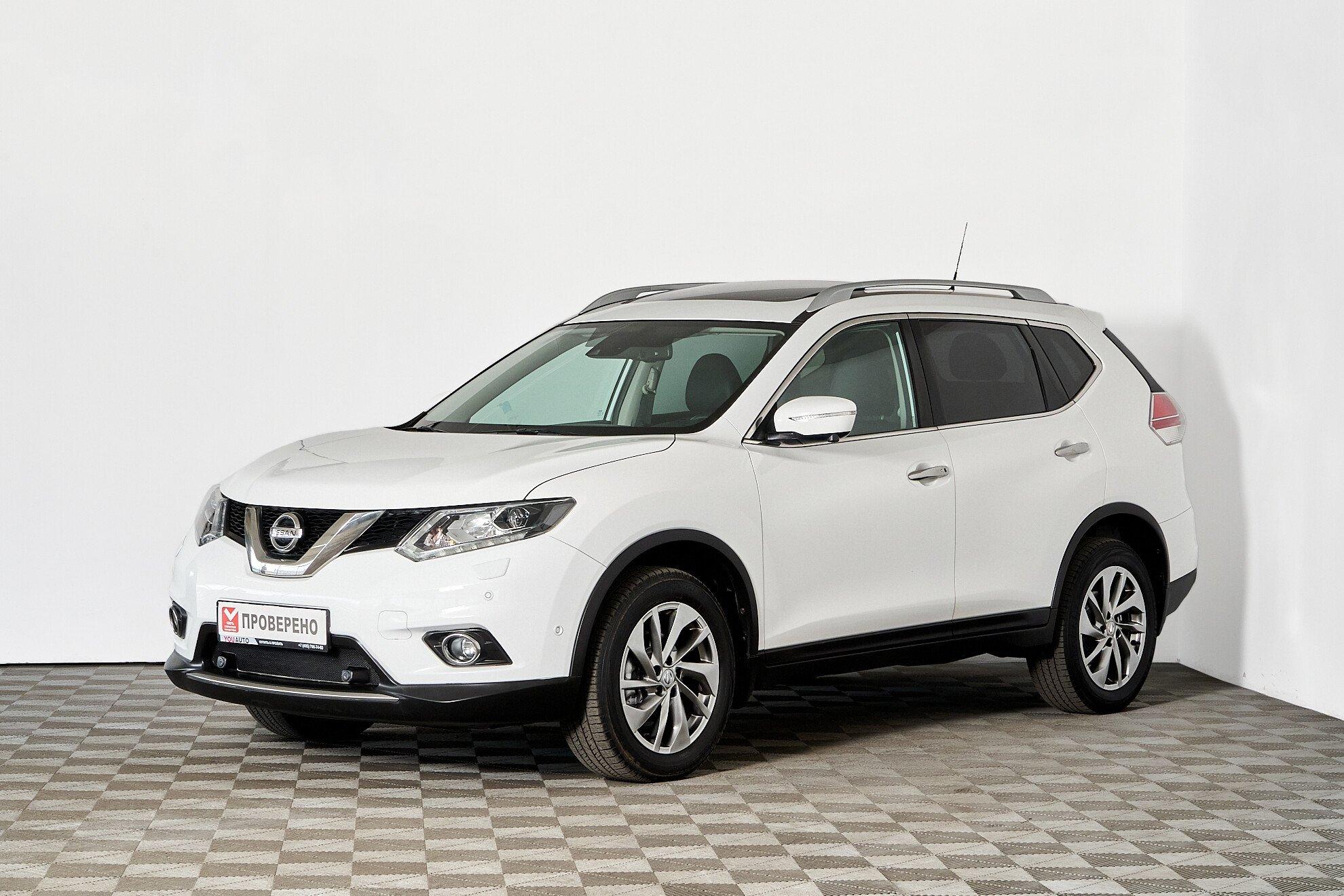Nissan X-Trail 2017, белый