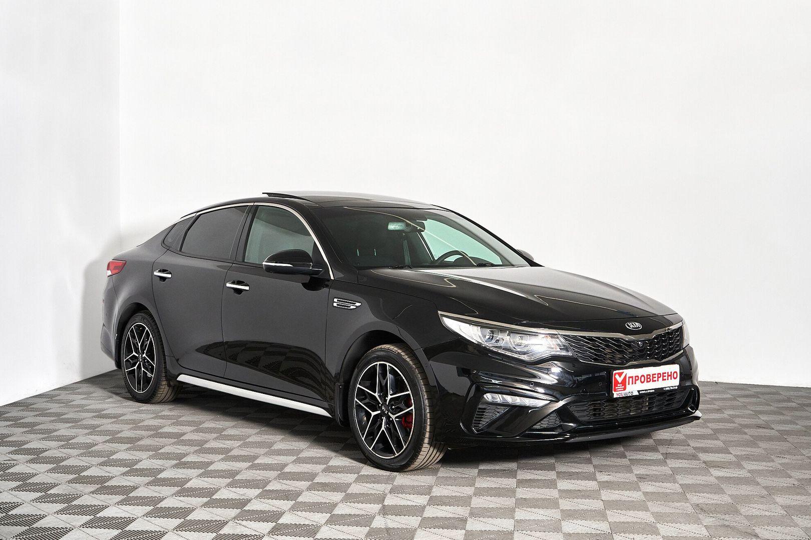 Kia Optima 2019, черный