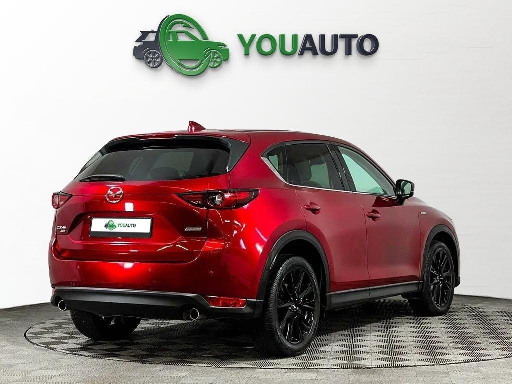 Mazda CX-5 2018, красный