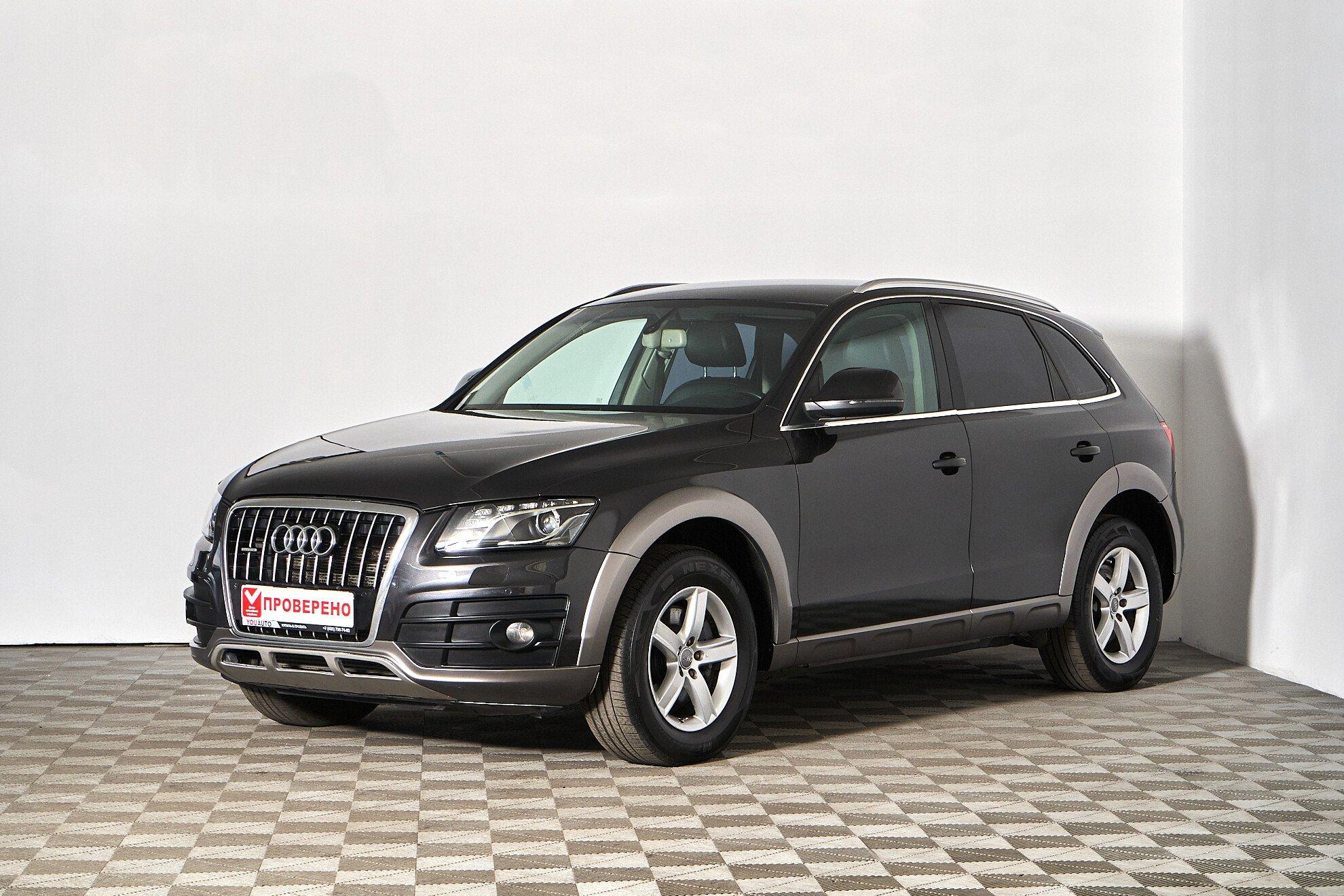 Audi Q5 2009, черный