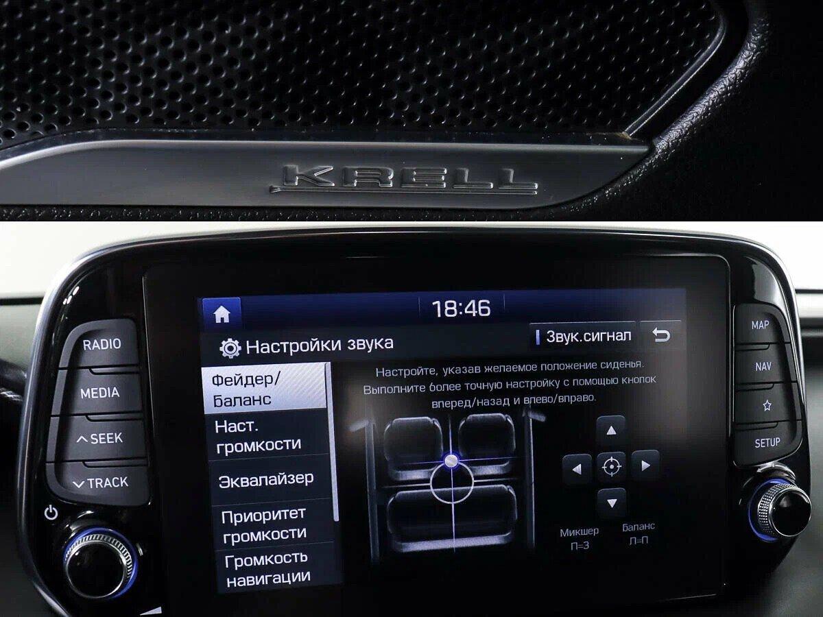 Hyundai Santa Fe 2020, серый