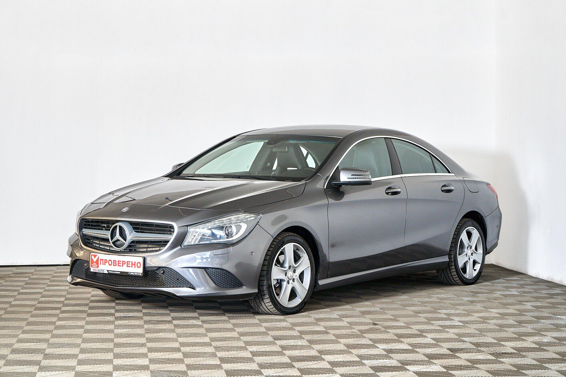 Mercedes-Benz CLA 2013, серый