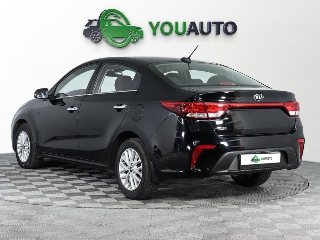 Kia Rio 2018, черный
