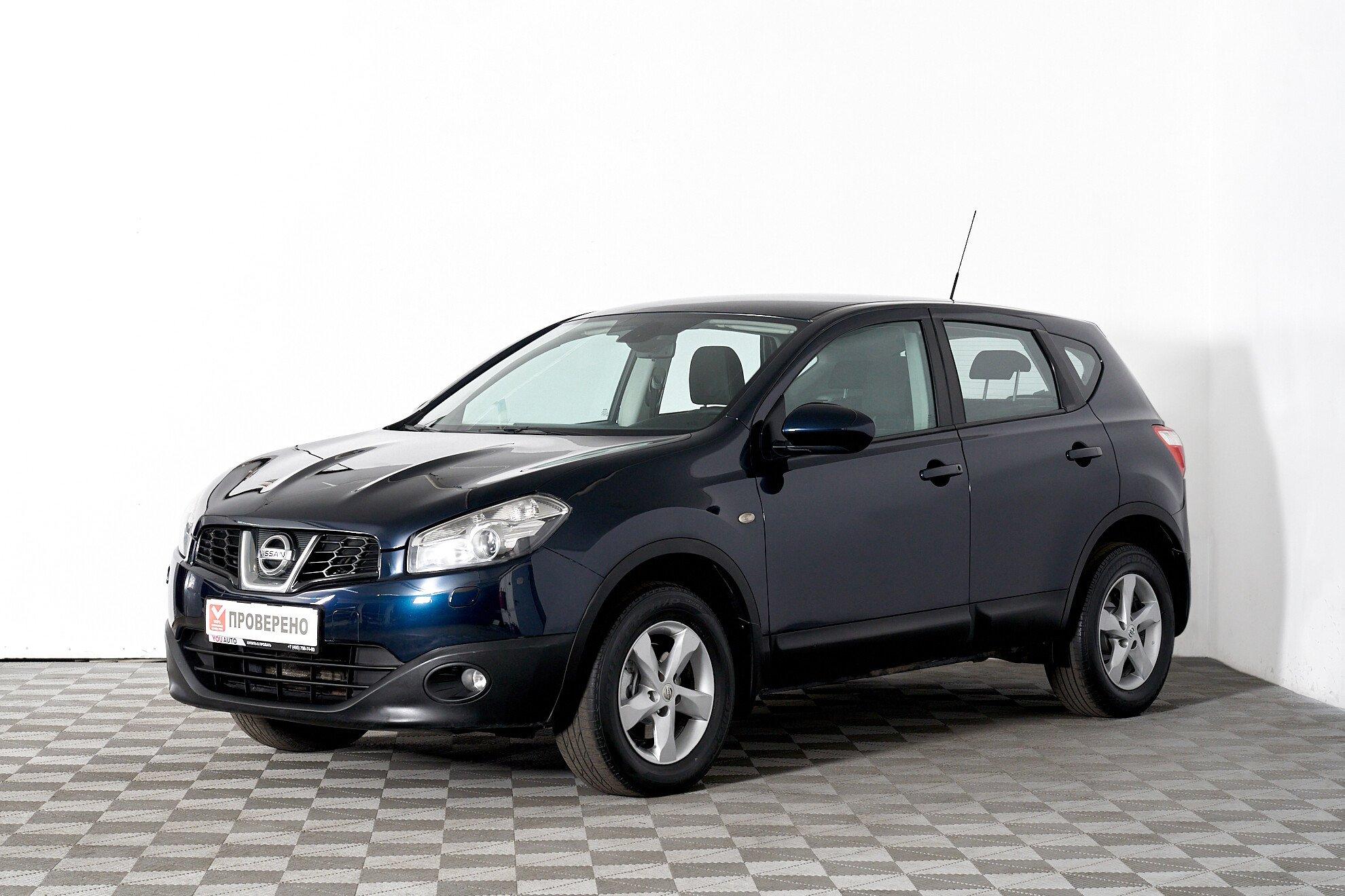 Nissan Qashqai 2012, синий