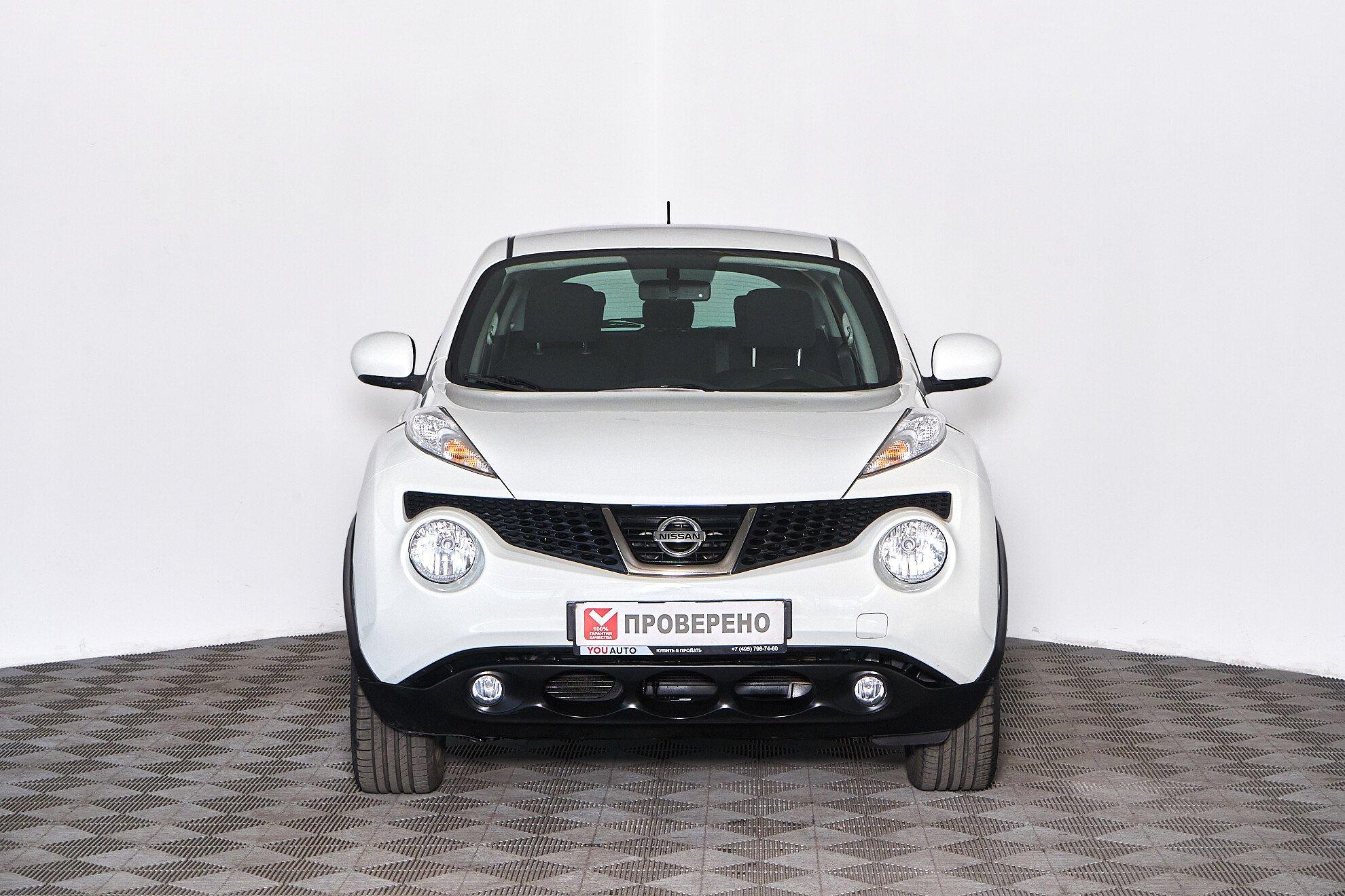 Nissan Juke 2014, белый