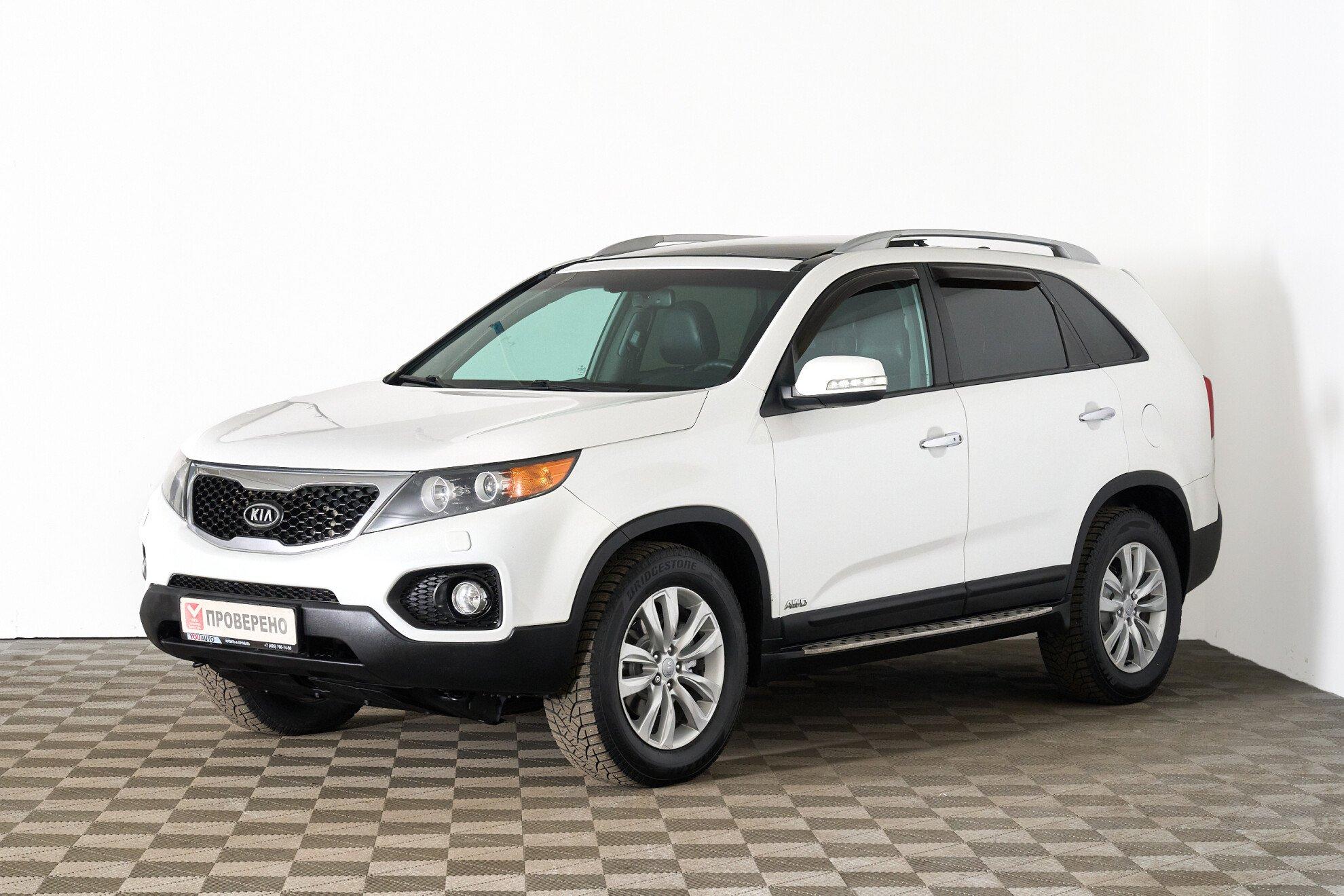 Kia Sorento 2011, белый