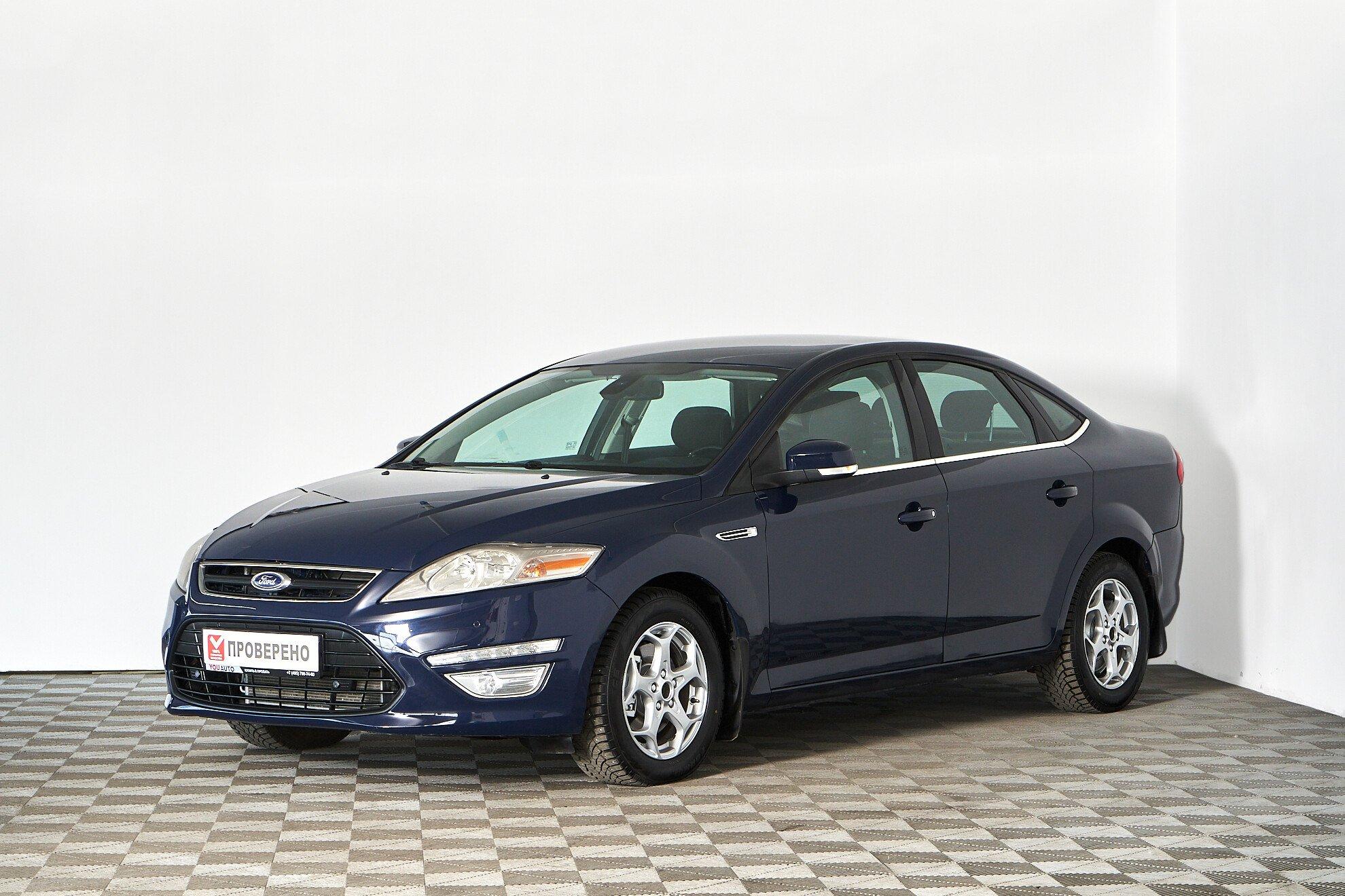 Ford Mondeo 2012, синий