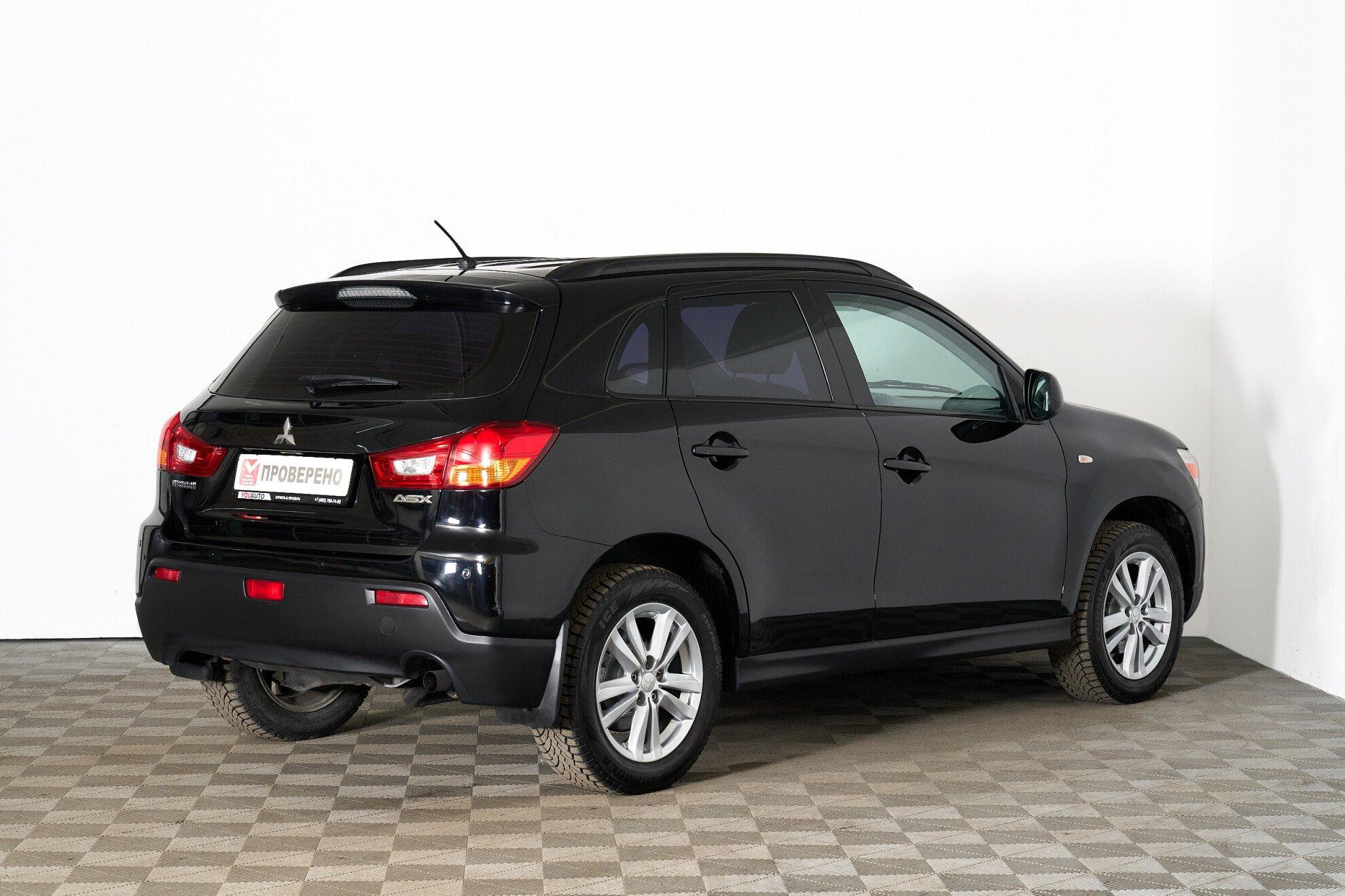 Mitsubishi ASX 2012, черный