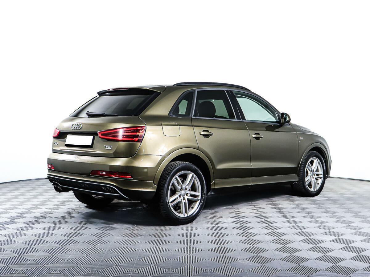 Audi Q3 2014, коричневый