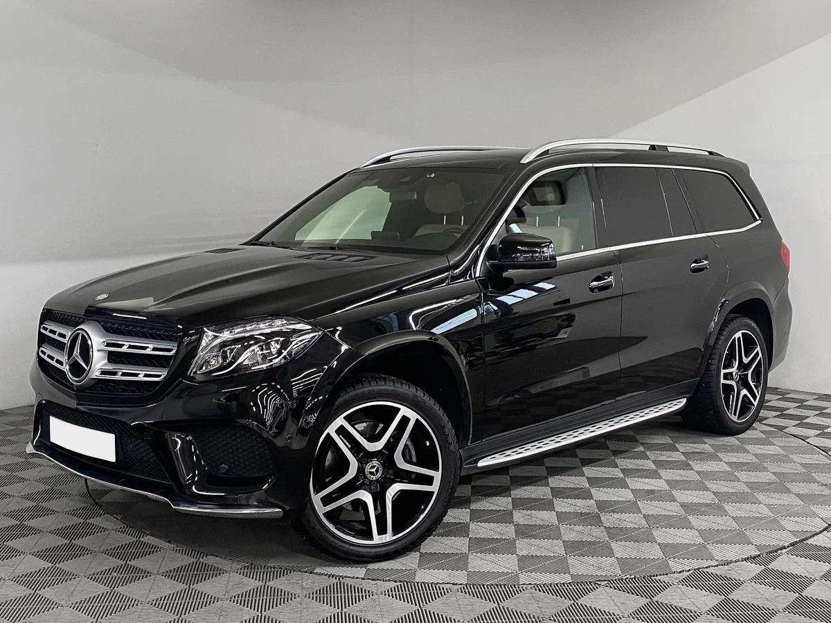 Mercedes-Benz GLS 2015, черный