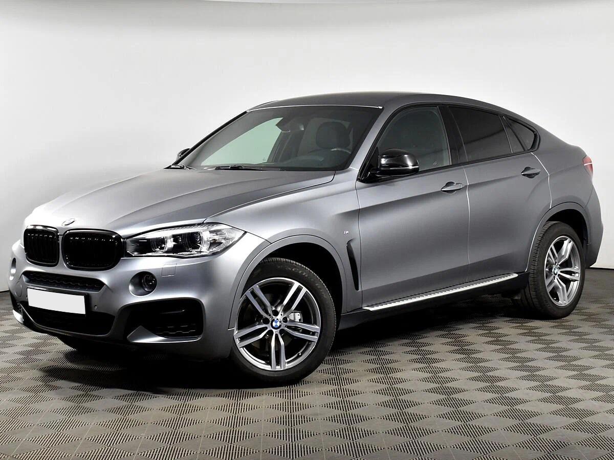 BMW X6 2019, серый