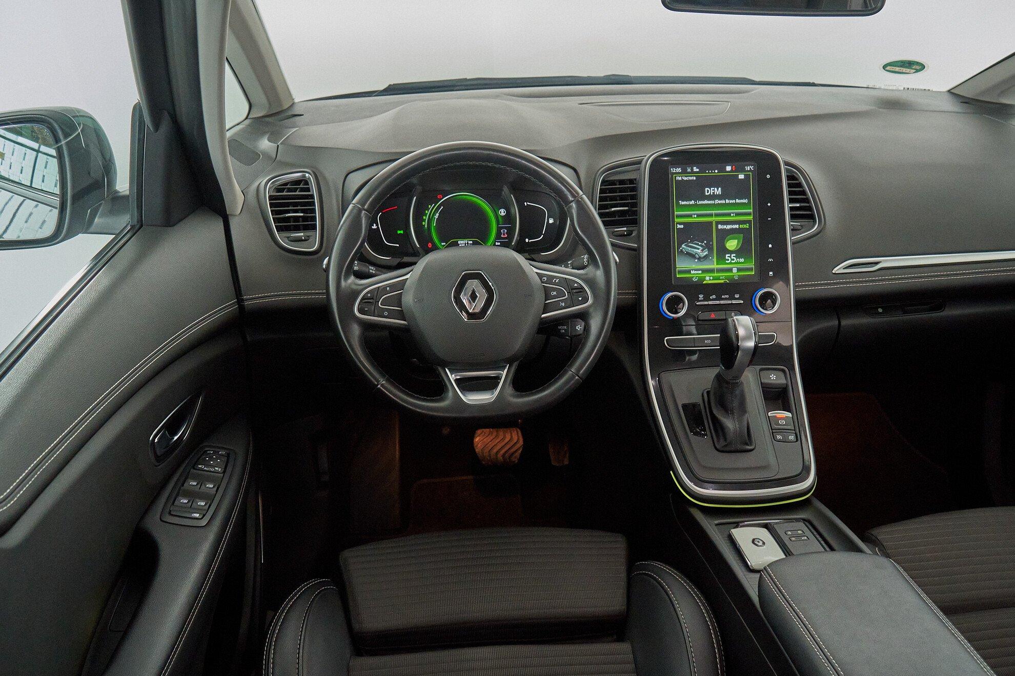Renault Scenic 2018, серый