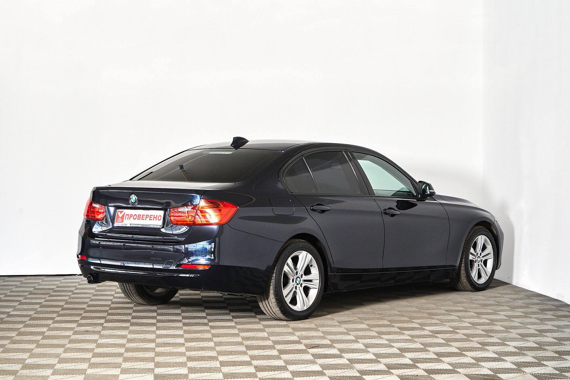 BMW 3 серии 2013, синий