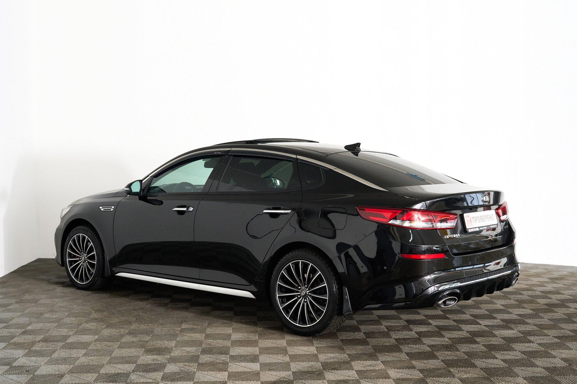 Kia Optima 2020, черный