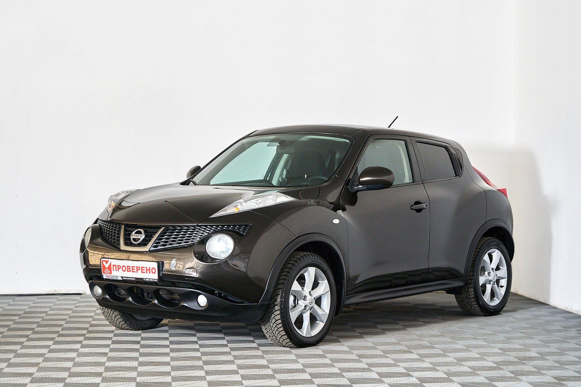Nissan Juke 2012, коричневый