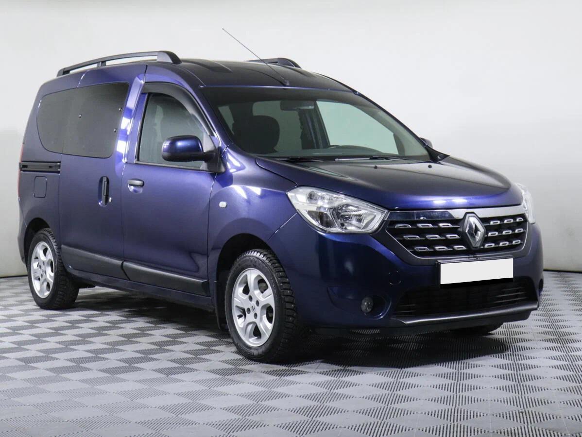Renault Dokker 2018, синий