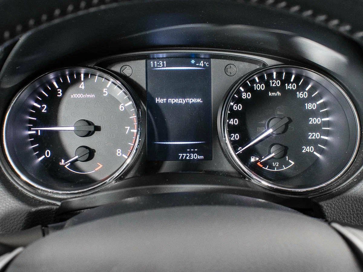 Nissan Qashqai 2017, черный