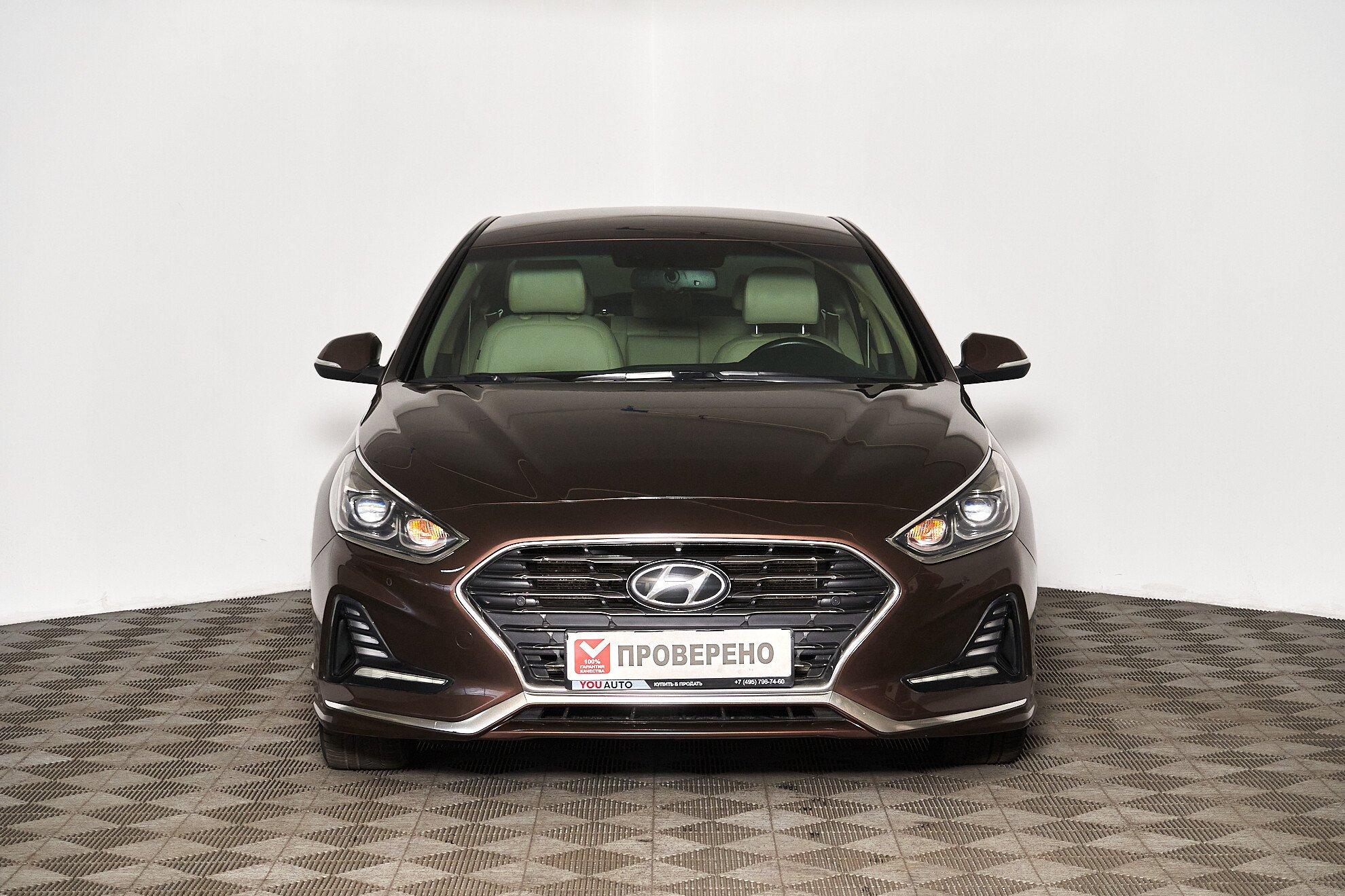 Hyundai Sonata 2018, коричневый