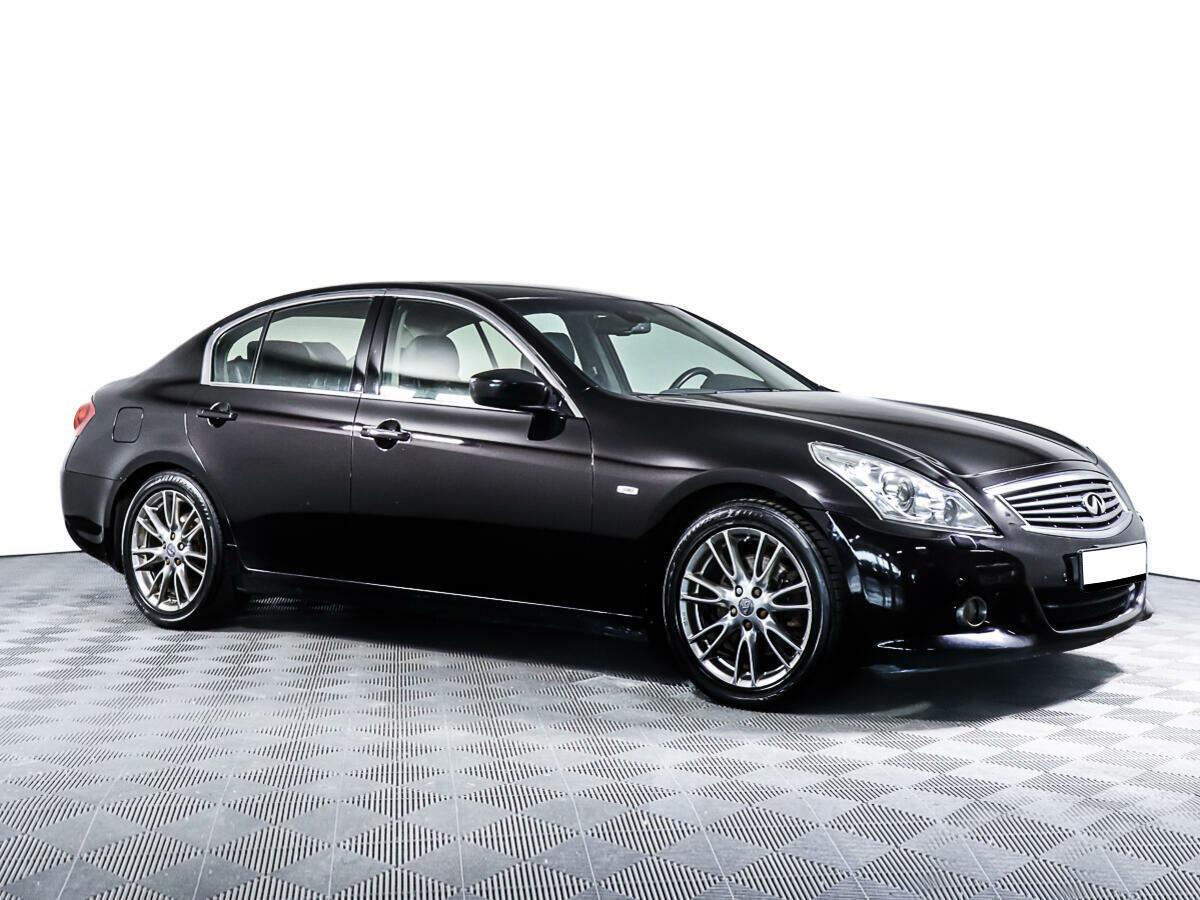Infiniti G 2012, черный