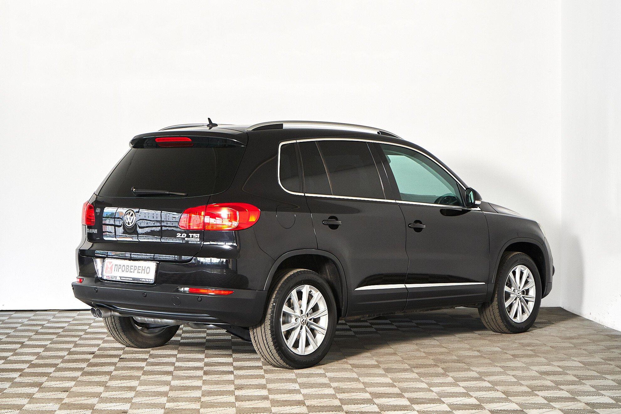 Volkswagen Tiguan 2013, черный