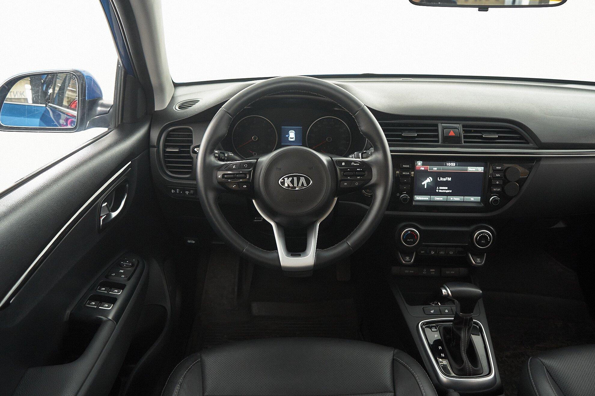 Kia Rio X-Line 2019, синий