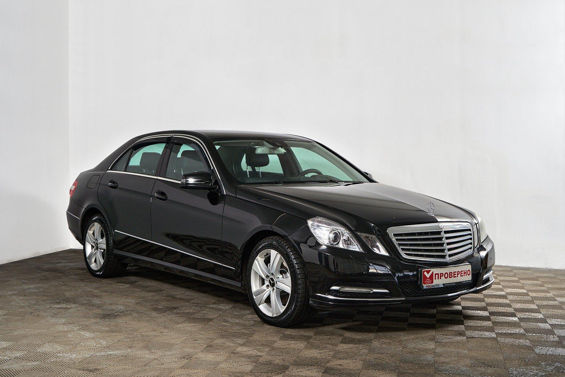 Mercedes-Benz E-Класс 2011, черный