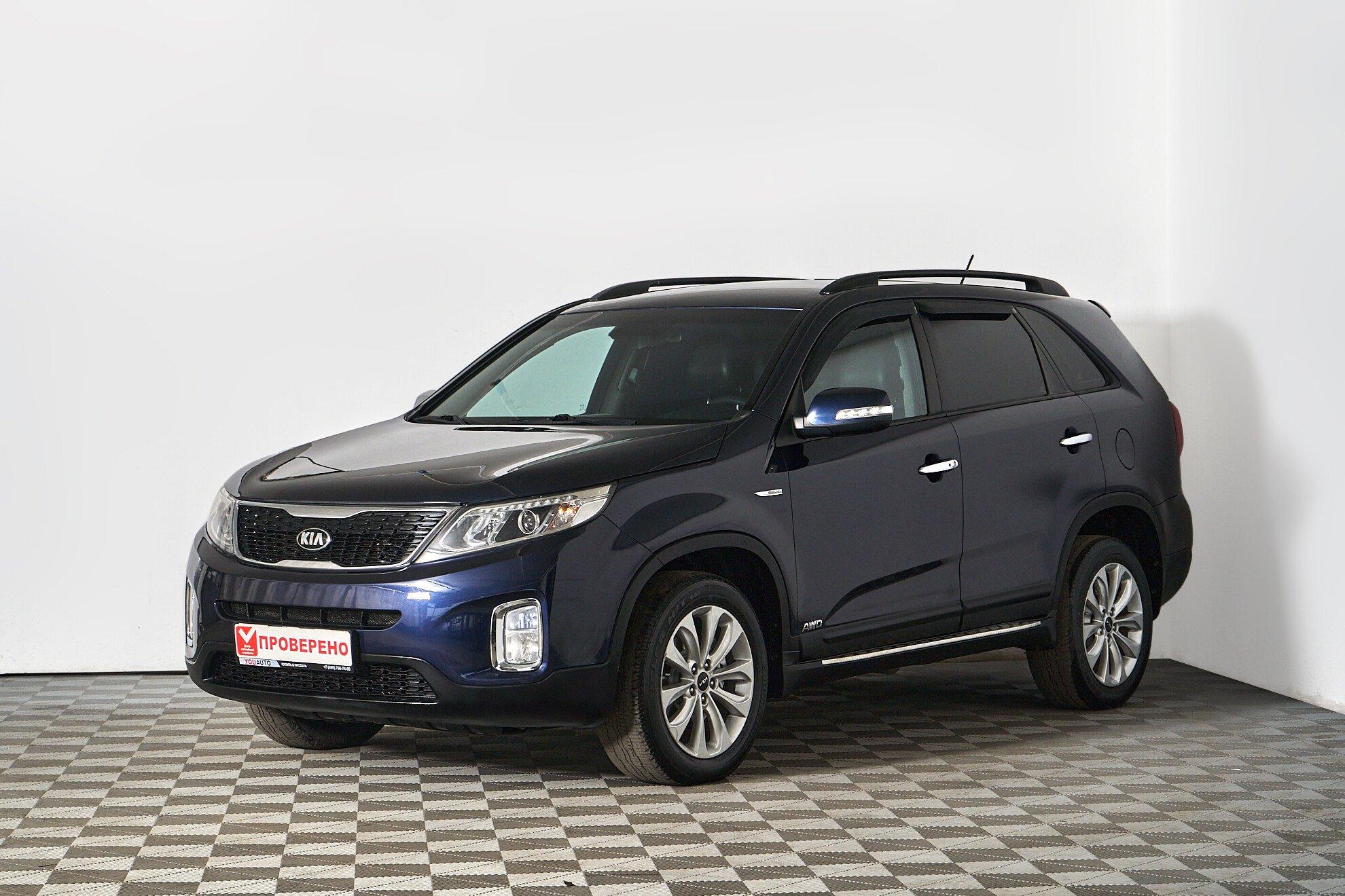 Kia Sorento 2017, синий