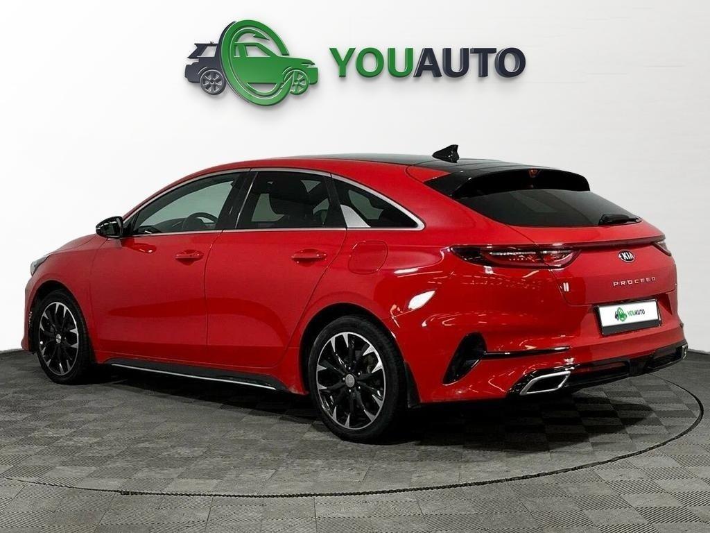 Kia Proceed 2021, пурпурный