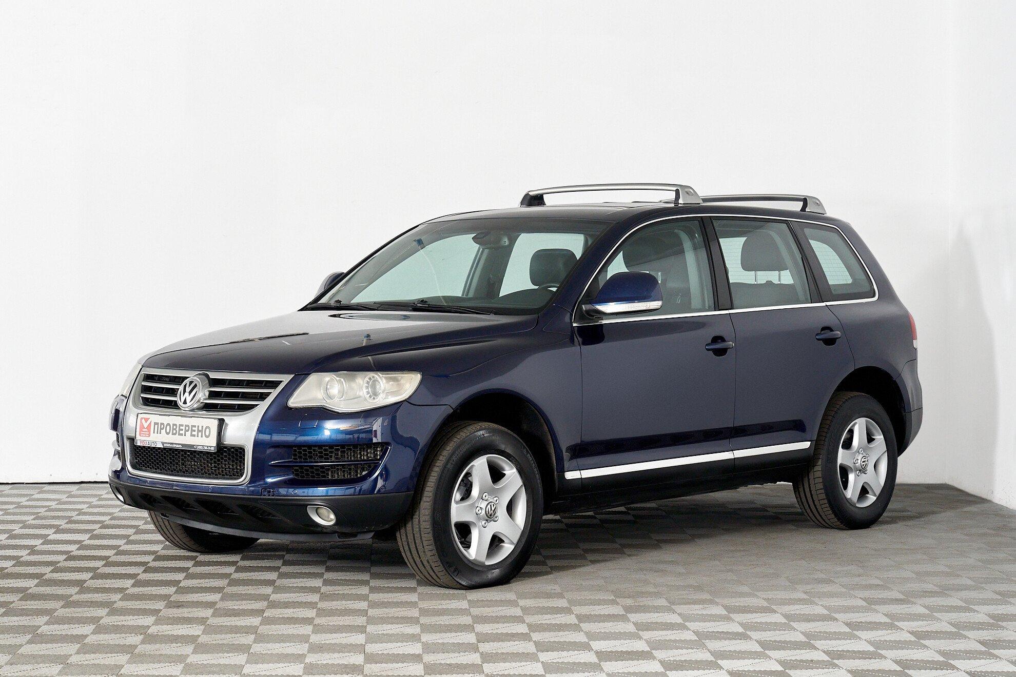 Volkswagen Touareg 2009, серый