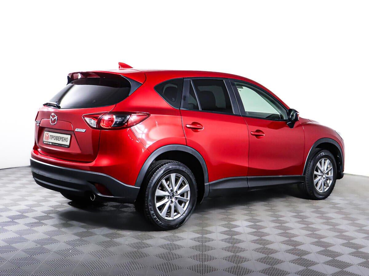 Mazda CX-5 2017, красный